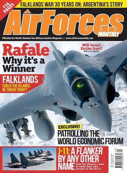 AirForces Monthly – May 2012 Cover