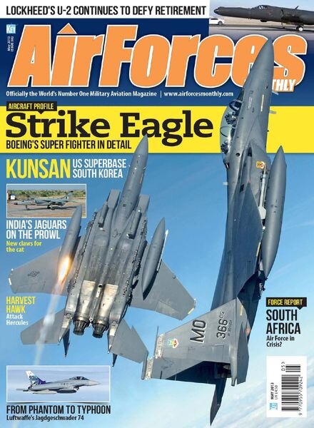 AirForces Monthly – May 2013 Cover