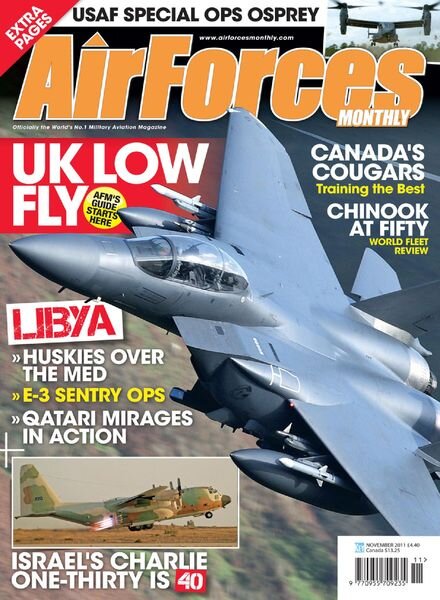 AirForces Monthly – November 2011 Cover