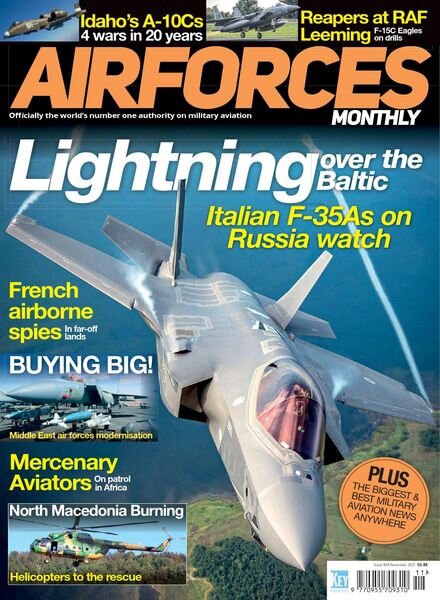 AirForces Monthly – November 2021 Cover