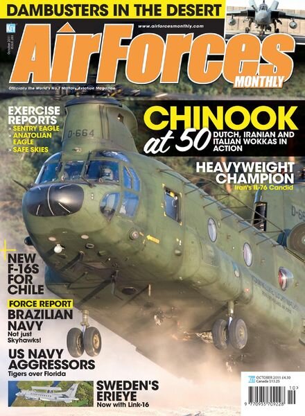 AirForces Monthly – October 2011 Cover