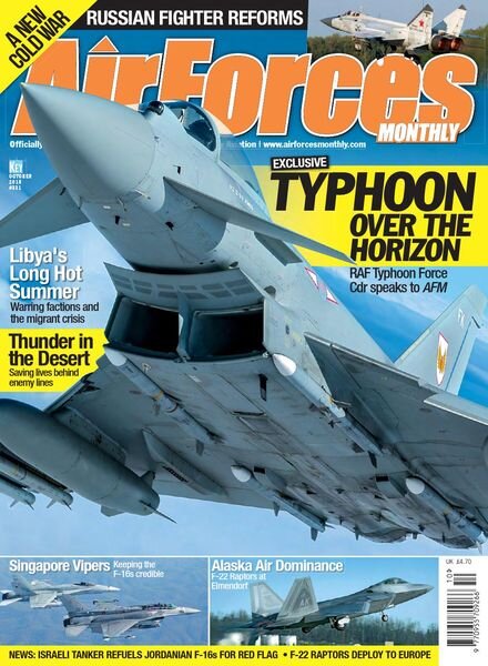 AirForces Monthly – October 2015 Cover