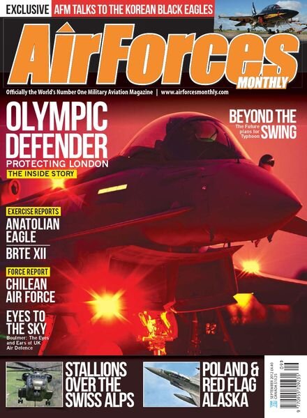 AirForces Monthly – September 2012 Cover