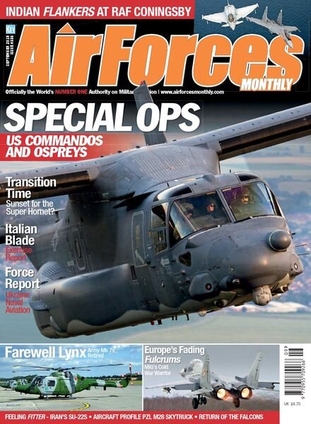 AirForces Monthly – September 2015 Cover