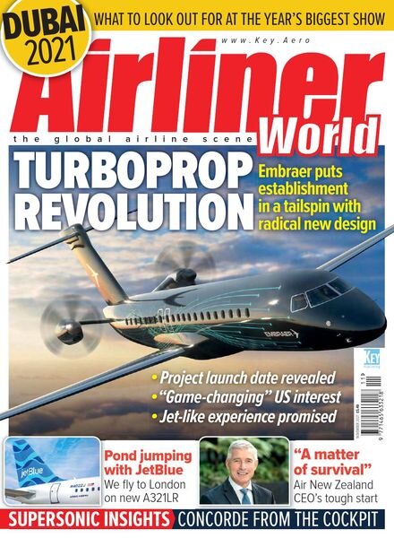 Airliner World – November 2021 Cover