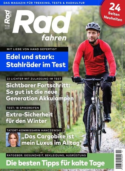 Aktiv Radfahren – November-Dezember 2021 Cover