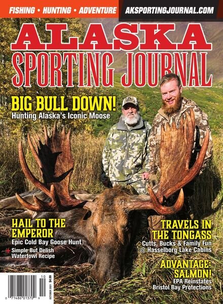 Alaska Sporting Journal – October 2021 Cover