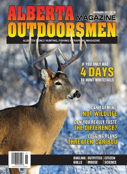 Alberta Outdoorsmen – Volume 23 Issue 7 – 1 November 2021 Cover