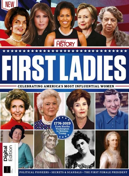 All About History First Ladies – March 2019 Cover