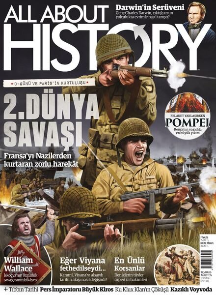 All About History Turkey – Eylul 2021 Cover
