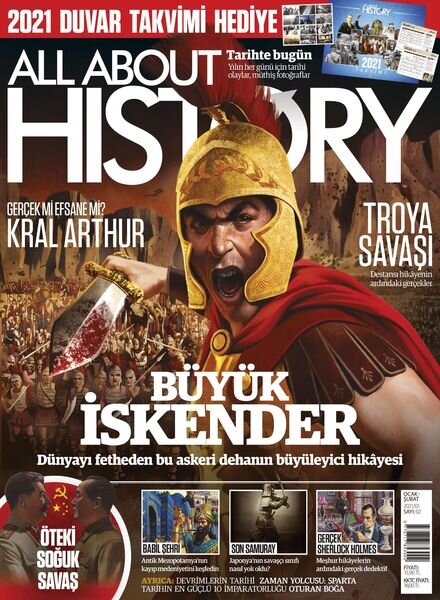 All About History Turkey – Mayis 2021 Cover