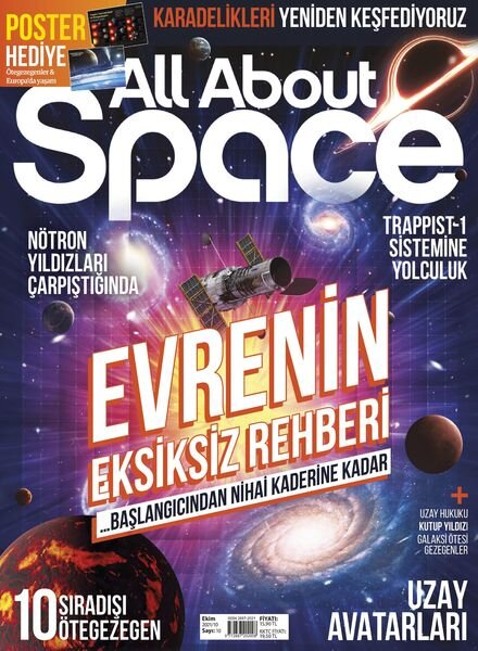 All About Space Turkey – Ekim 2021 Cover