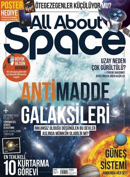 All About Space Turkey – Eylul 2021 Cover