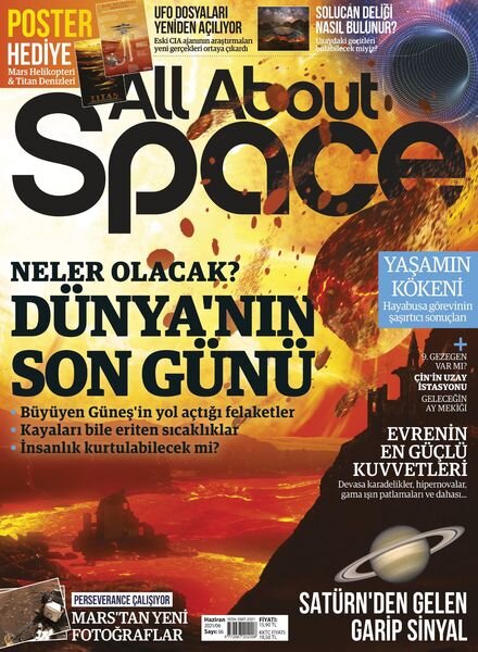 All About Space Turkey – Haziran 2021 Cover