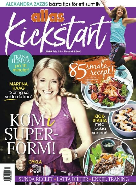 Allas Kickstart – augusti 2019 Cover