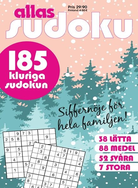Allas Sudoku – 03 december 2020 Cover
