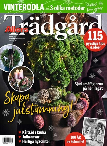 Allers Tradgard – november 2021 Cover