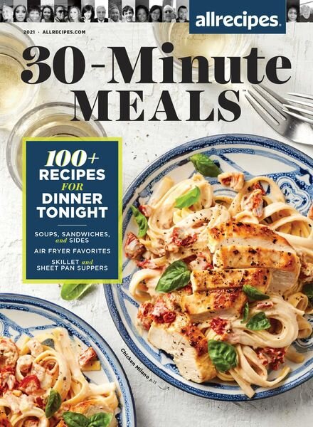 allrecipes 30 Minute Meals – August 2021 Cover