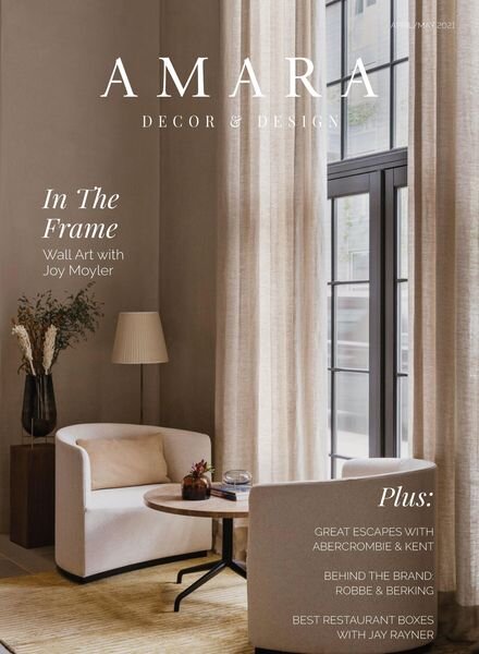 AMARA Decor & Design UK – 25 March 2021 Cover