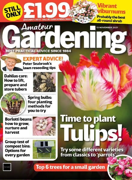 Amateur Gardening – 13 November 2021 Cover