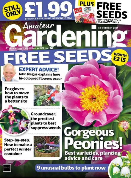 Amateur Gardening – 30 October 2021 Cover