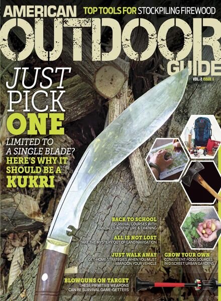 American Outdoor Guide – January 2022 Cover