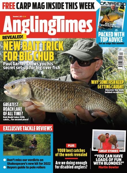 Angling Times – 02 November 2021 Cover