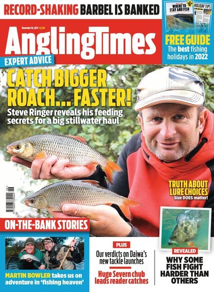 Angling Times – 16 November 2021 Cover