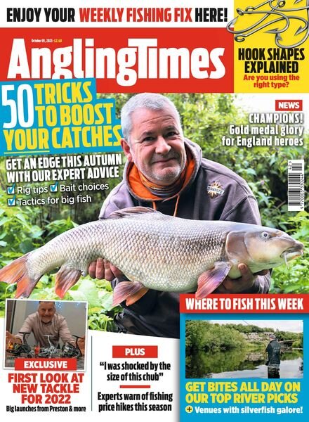 Angling Times – 19 October 2021 Cover