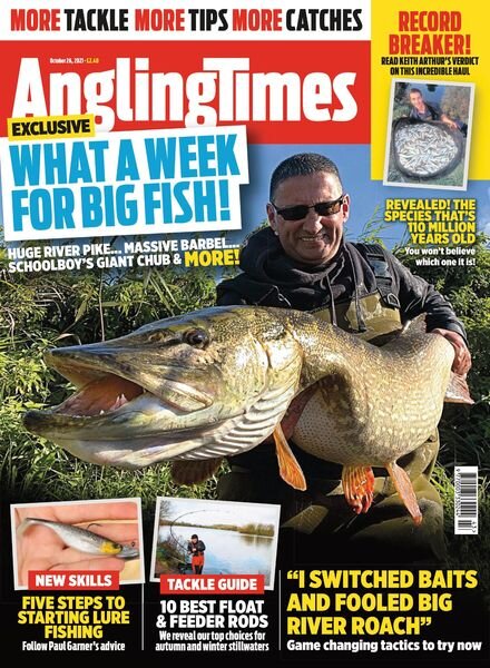 Angling Times – 26 October 2021 Cover