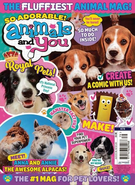 Animals and You – 20 October 2021 Cover