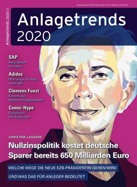 Anlagetrends – 02 November 2019 Cover