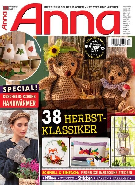Anna Germany – Oktober 2021 Cover