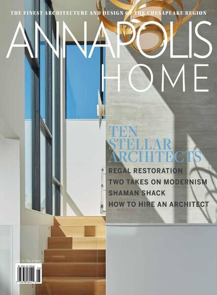 Annapolis Home – November-December 2021 Cover