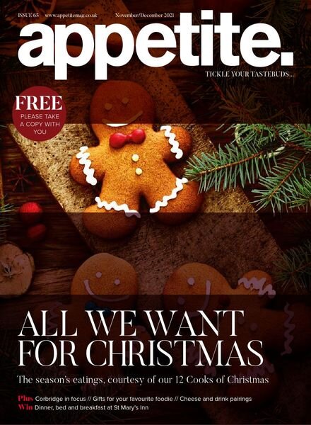 Appetite – November-December 2021 Cover