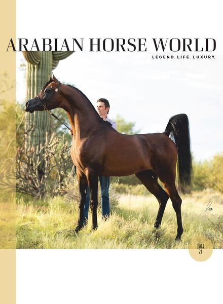 Arabian Horse World – September 2021 Cover