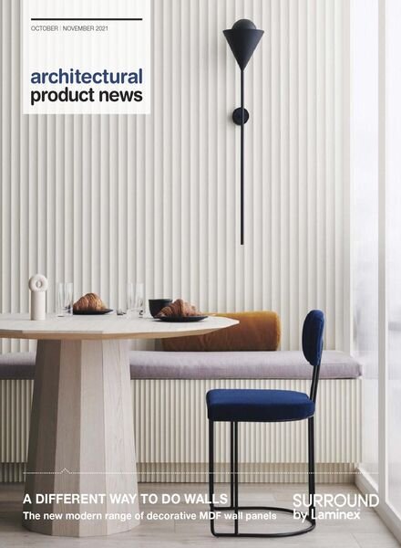 Architectural Product News – October 2021 Cover