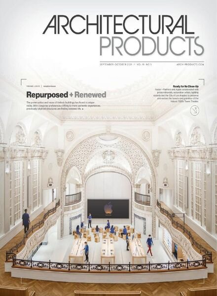 Architectural Products – September-October 2021 Cover