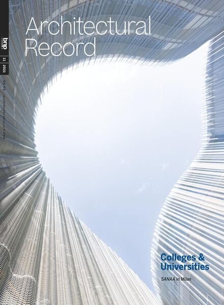 Architectural Record – November 2021 Cover