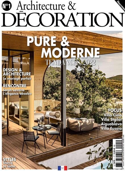 Architecture & Decoration – Octobre-Decembre 2021 Cover