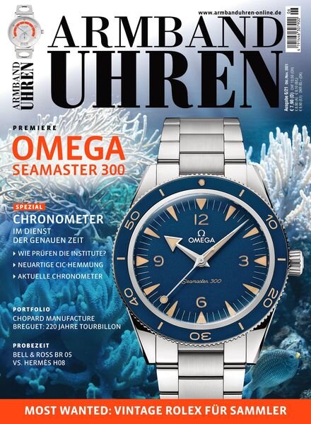 Armband uhren – Oktober 2021 Cover
