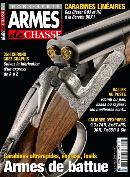 Armes de Chasse – octobre 2021 Cover