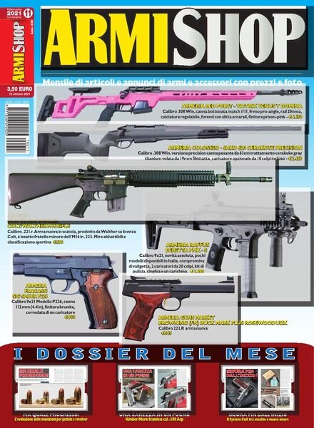 Armi Shop – Novembre 2021 Cover