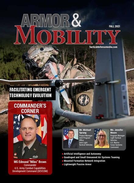 Armor & Mobility – Fall 2021 Cover