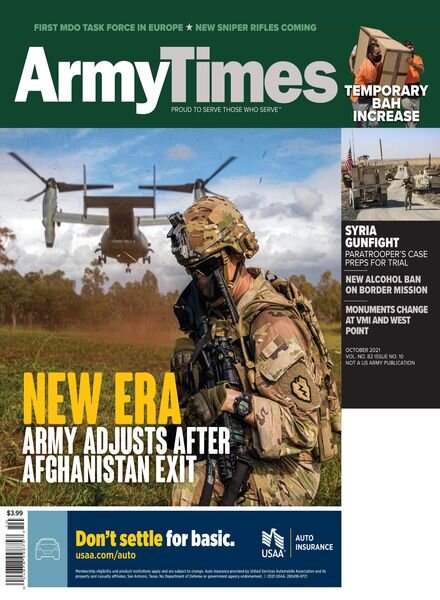 Army Times – October 2021 Cover