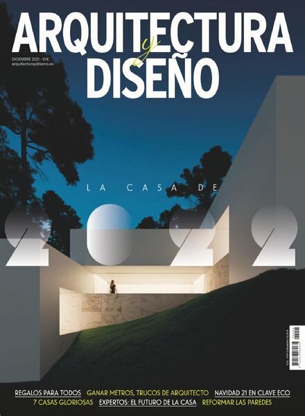 Arquitectura y Diseno – diciembre 2021 Cover