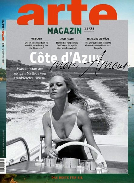 ARTE Magazin – November 2021 Cover