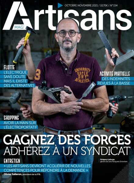 Artisans Mag – Octobre-Novembre 2021 Cover