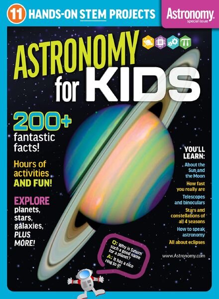 Astronomy for Kids – February 2019 Cover