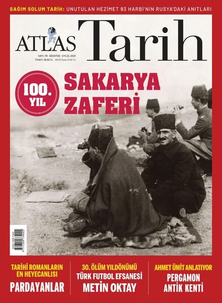 Atlas Tarih – Agustos 2021 Cover